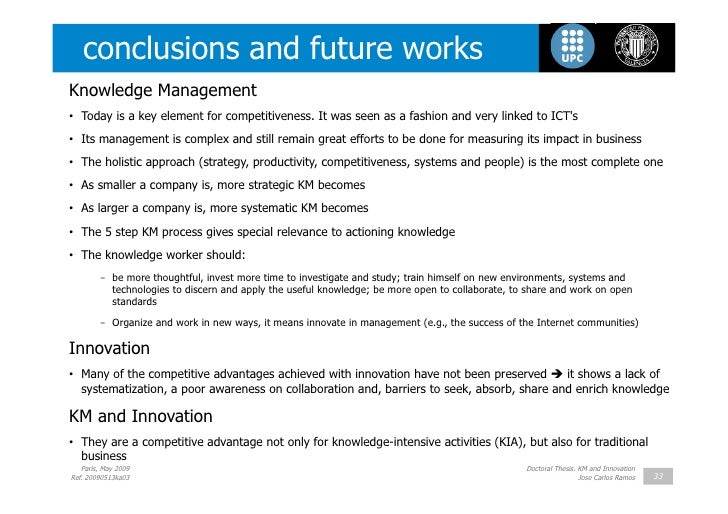 Phd knowledge management thesis